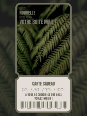 Carte Cadeau