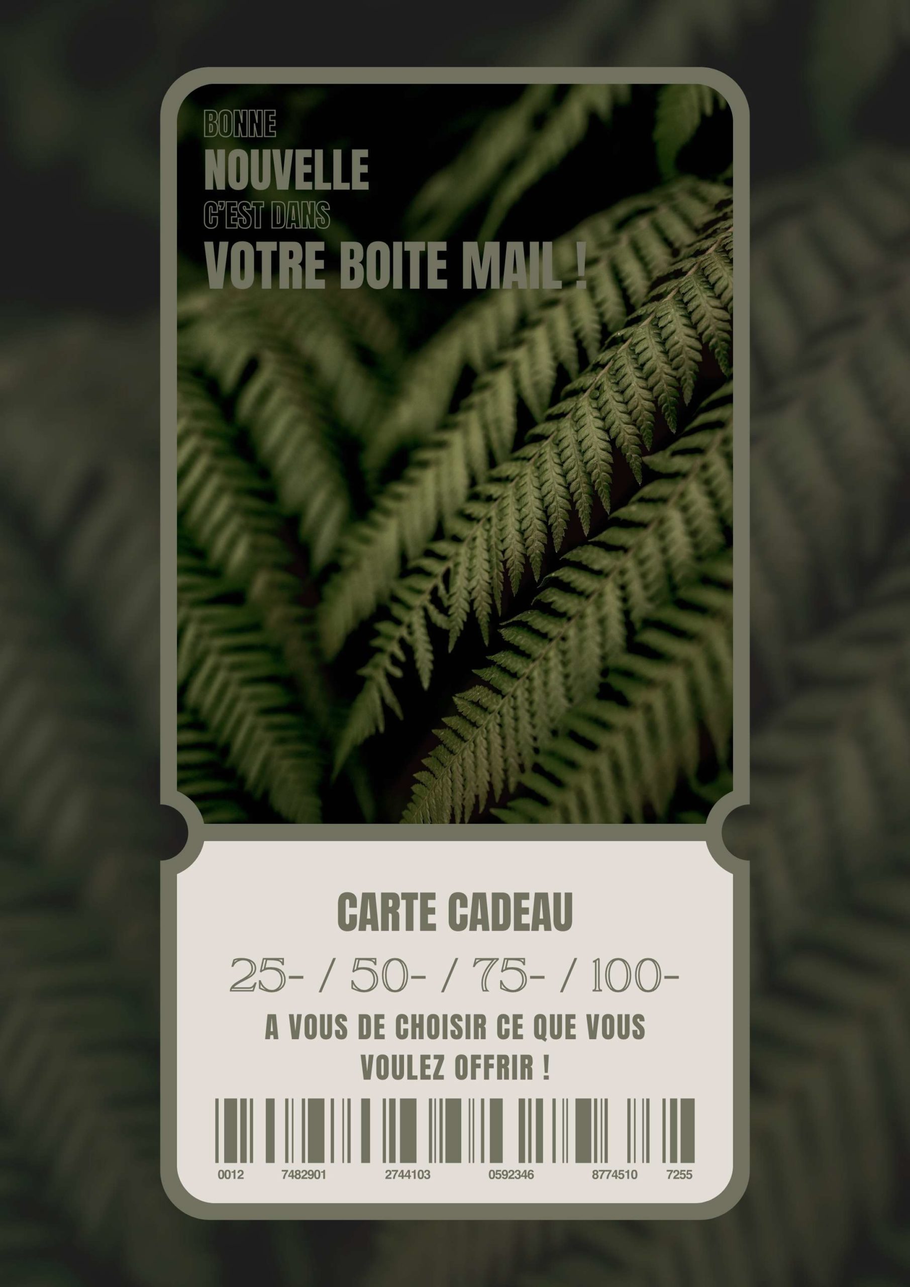 Carte Cadeau Virtuelle