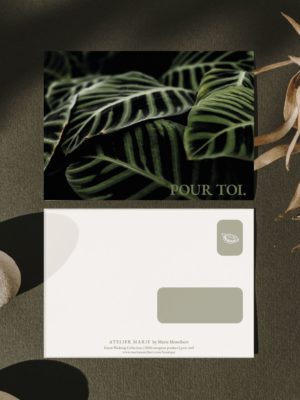 Carte postale Green Addict